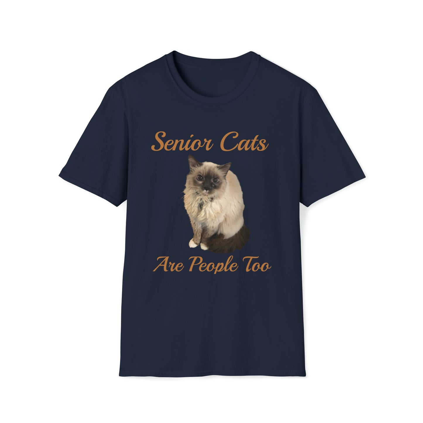 Senior Cat T Shirt