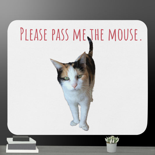 Calico Cat Mouse pad